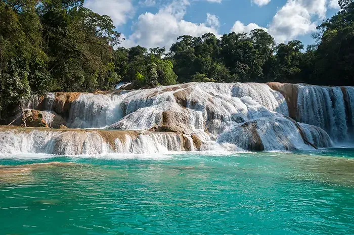 Cascadas en México, Agua Azul, Chiapas