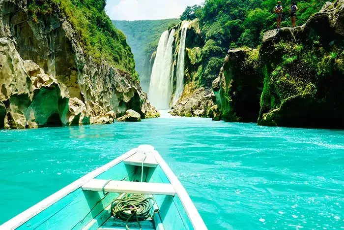 Tamul, cascadas en México, San Luis de Potosí.