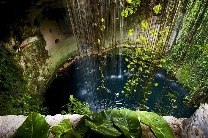 Cenote Ik Kil, Chichén Itzá.