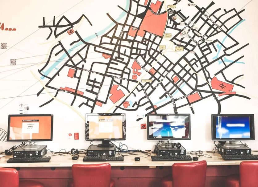 Centro de negocios Foto