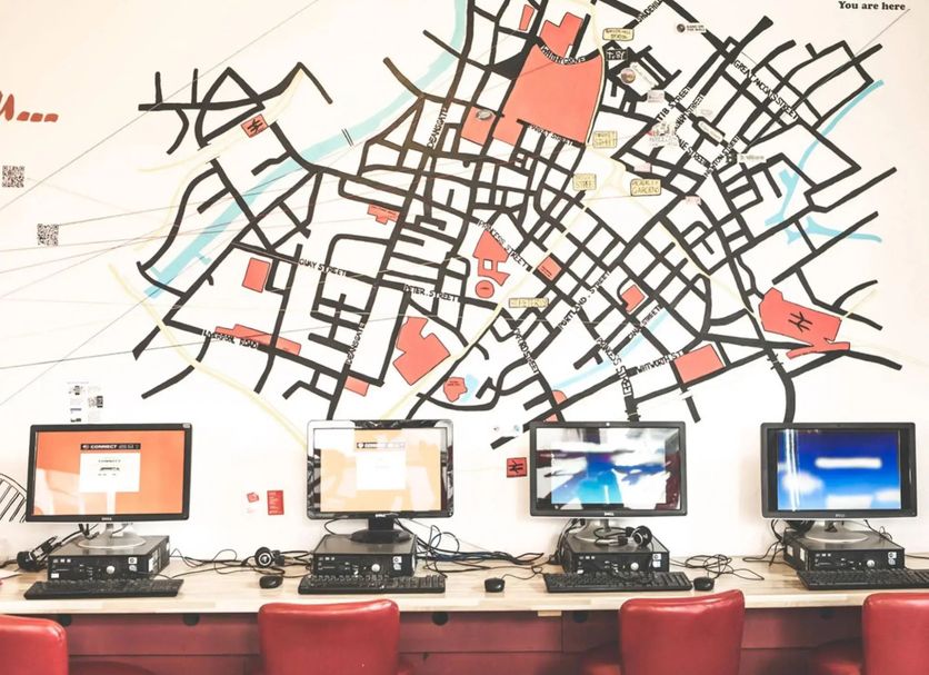 Centro de negocios Foto